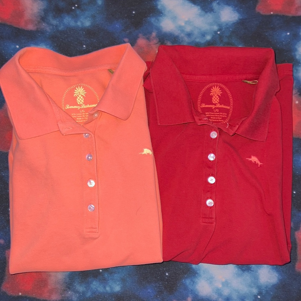 2 Polo Tommy Bahama Shirts